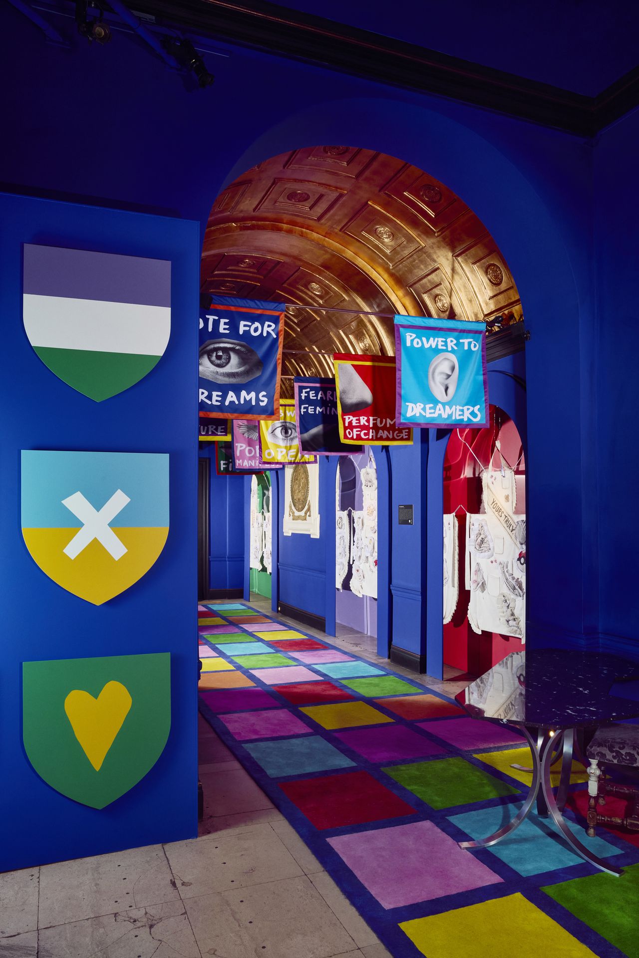 Interiors of sketch London on the occasion of the Dreamscapes installation