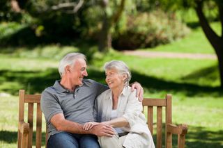 older couple, cuddling, sex in middle age, sex in older couples, romance, sex life