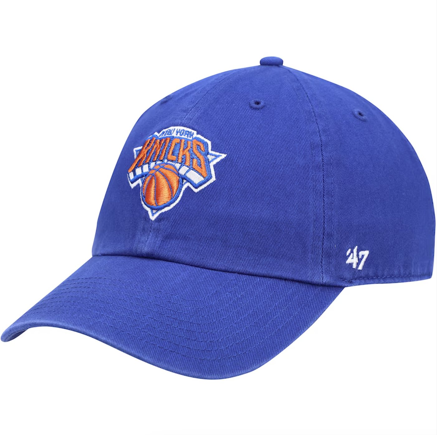 New York Knicks '47 Blue Logo Clean Up Adjustable Hat