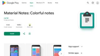 Material Notes on Google Play
