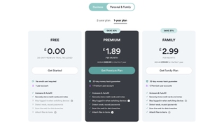 NordPass pricing July 2023