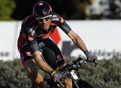 Alejandro Valverde (Caisse d'Epargne) was well out of contention for the win.