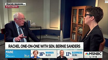 Rachel Maddow grills Bernie Sanders