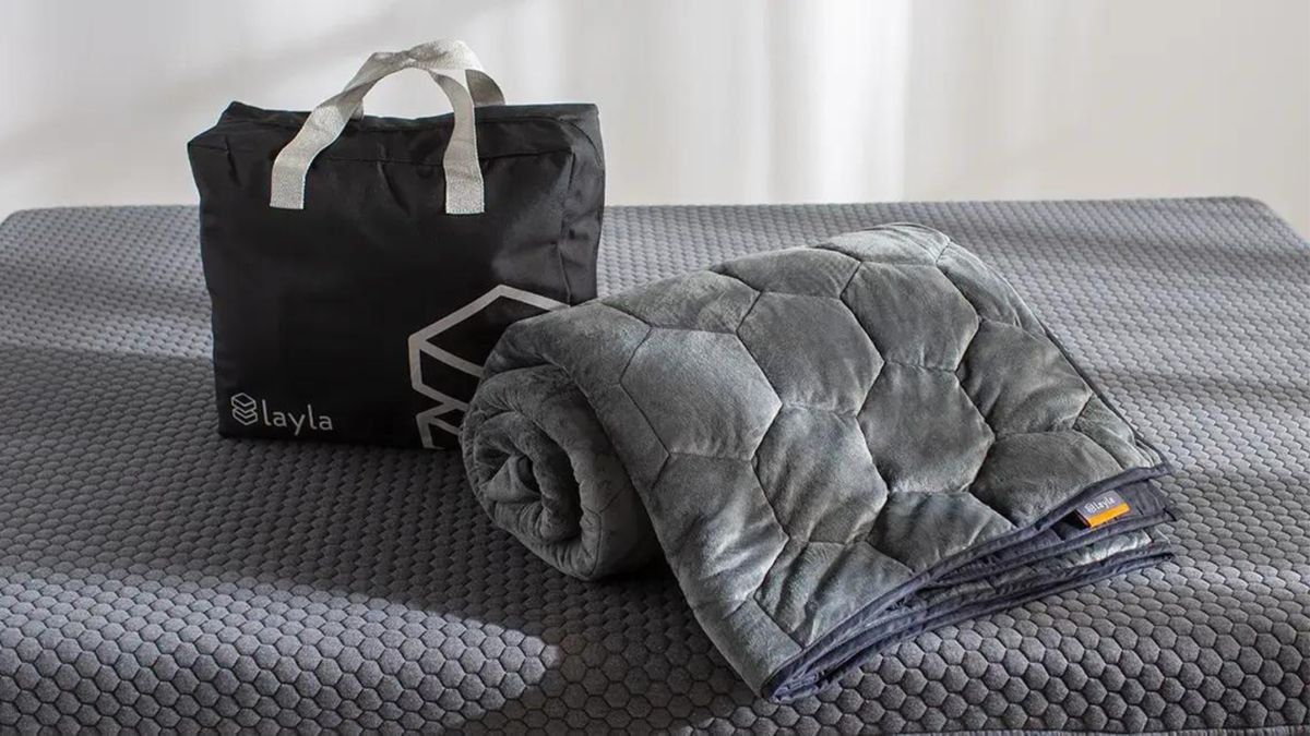 Layla weighted blanket review — super soft cooling blanket Real Homes