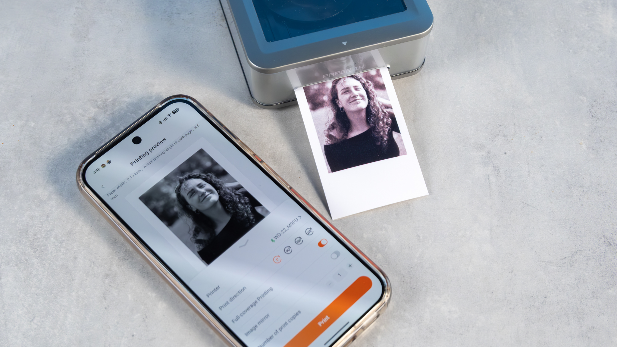 Inkwon Tag portable printer