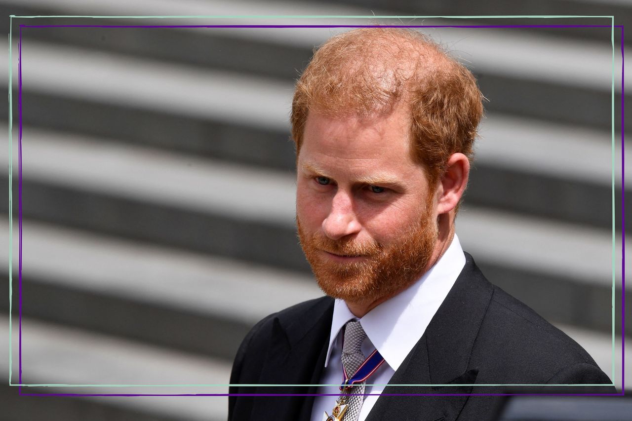 A head and shoulders shot of Prince Harry