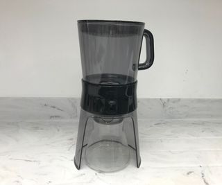 OXO cold brew coffee maker on the countertop