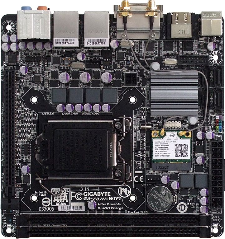 Gigabyte Z87NWiFi Five Z87 Motherboards For Your MiniITX Build, Reviewed