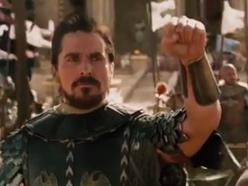 Watch the intense first trailer for Ridley Scott&amp;#039;s biblical epic Exodus: Gods and Kings