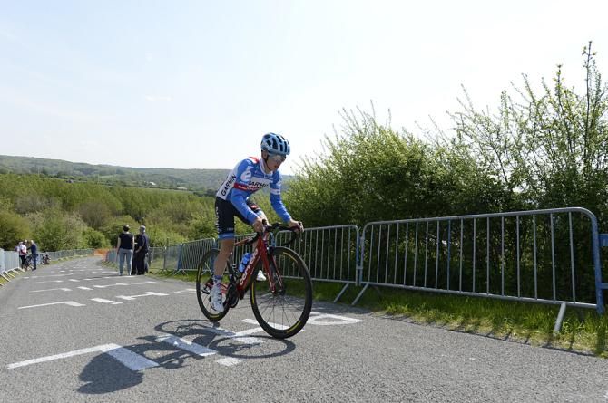 Tom Jelte Slagter tests himself on La Redoute
