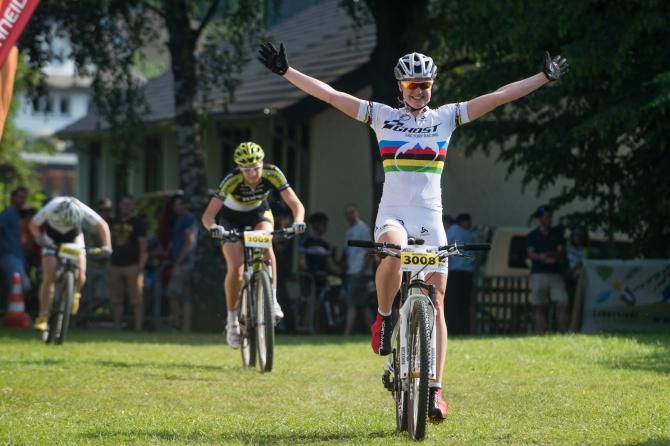 Alexandra Engen wins the women's elimiantor in Saalhausen