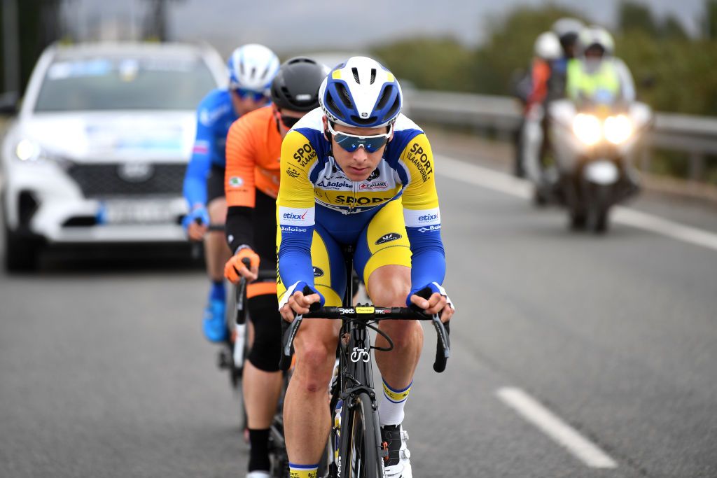 Volta a la Comunitat Valenciana 2020 stage 1 - Cedric Beullens leads the day's breakaway