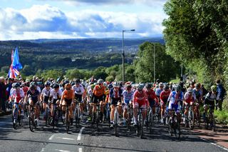 The elite women's road race