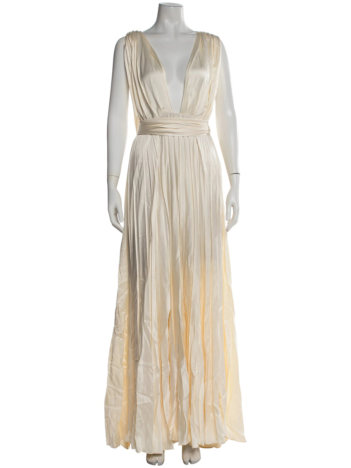 Oscar De La Renta, Strapless Long Dress