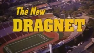 Opening credits of The New Dragnet