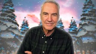 Larry Lamb's headshot in front of a snowy landscape with trees