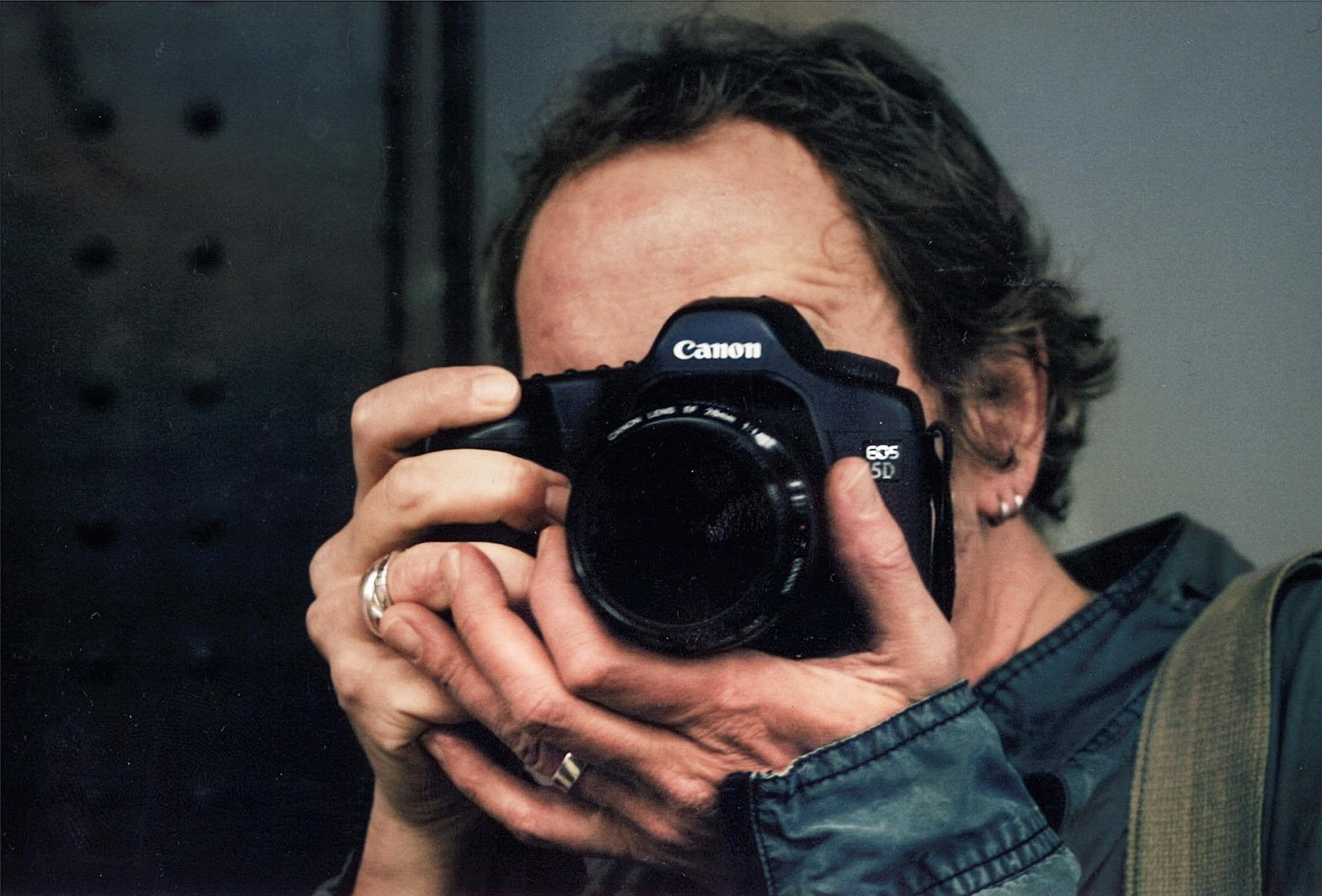Dave Burrluck takes a photo