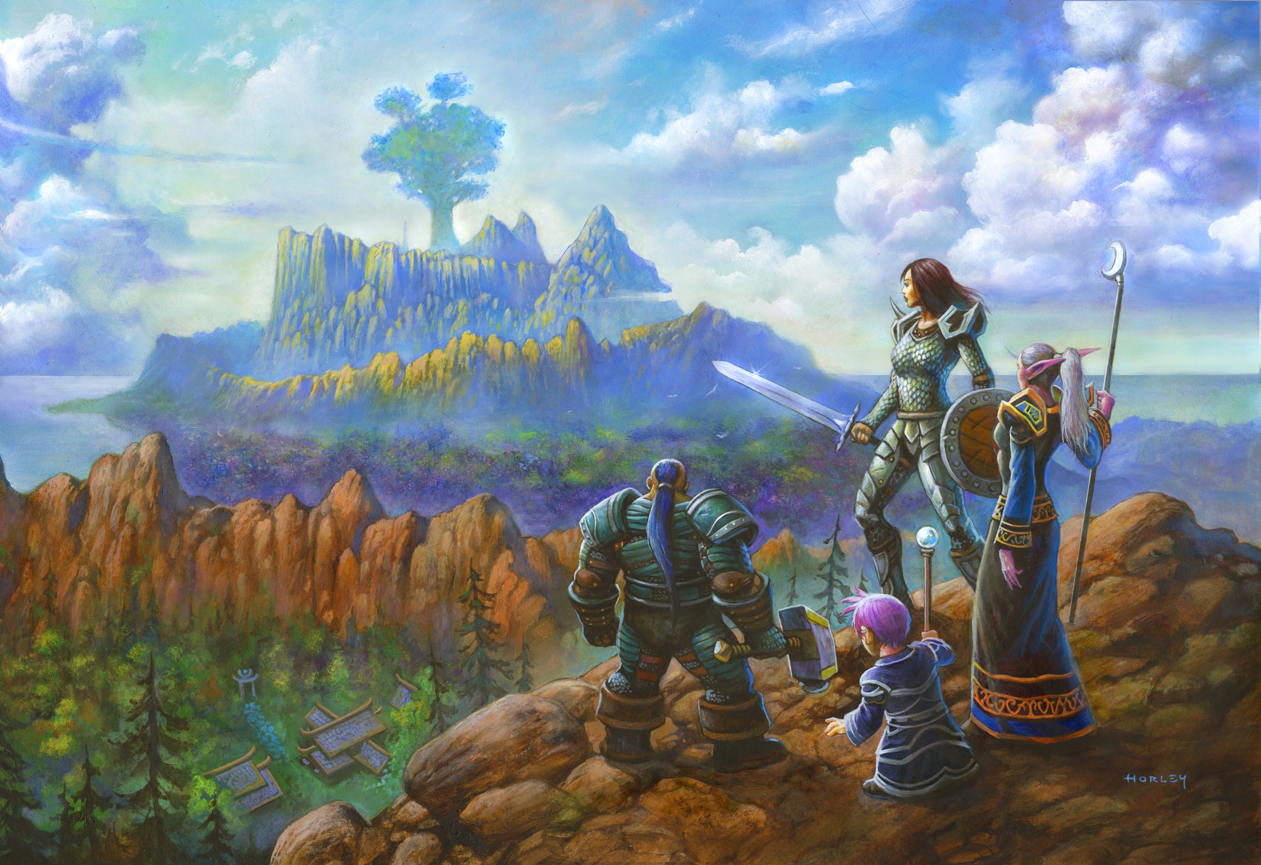 World of Warcraft Forever key art