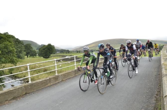 Bradley Wiggins on home roads