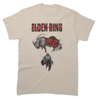 The Knight and the Legendary Horse t-shirt | $21.45 at Redbubble
As a tee based on the iconic Akira cover with an Elden Ring rejig laid over the top, this option excels on every count. It's a fun and clever design that ranks as one of the better Elden Ring merchandise options we've seen so far. You can get yours in sizes small to 3XL, and in numerous colors.

UK price: £16.57 at Redbubble