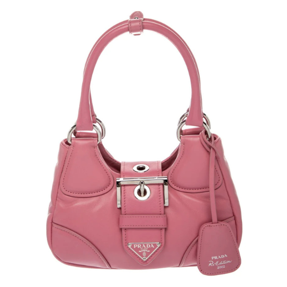 Prada, Enameled Metal Triangle Moon