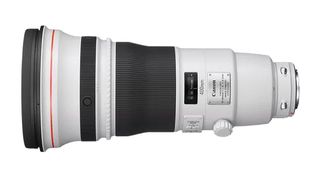 Canon EF 400mm f/2.8L IS II USM lens against a white background