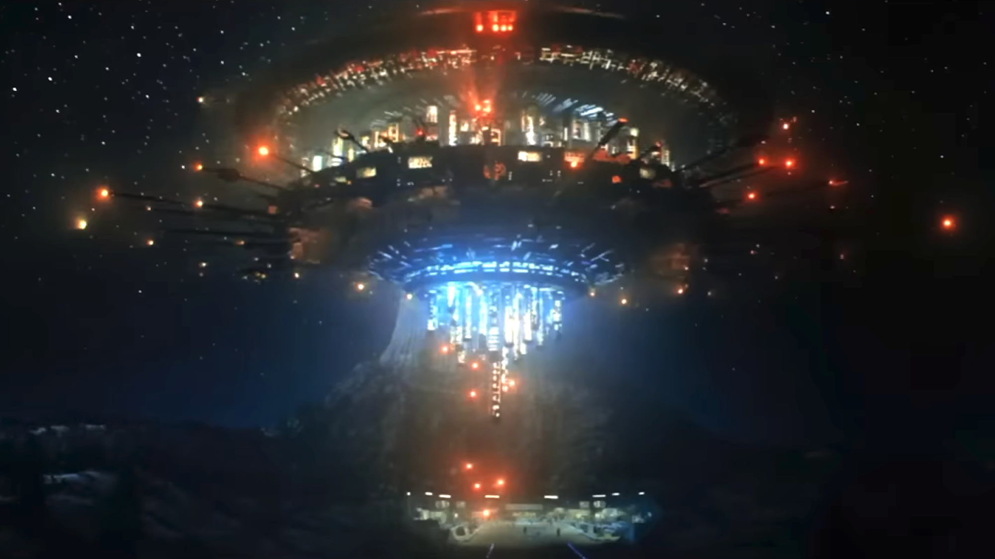 the spaceship in Close Encounters of the Third Kind