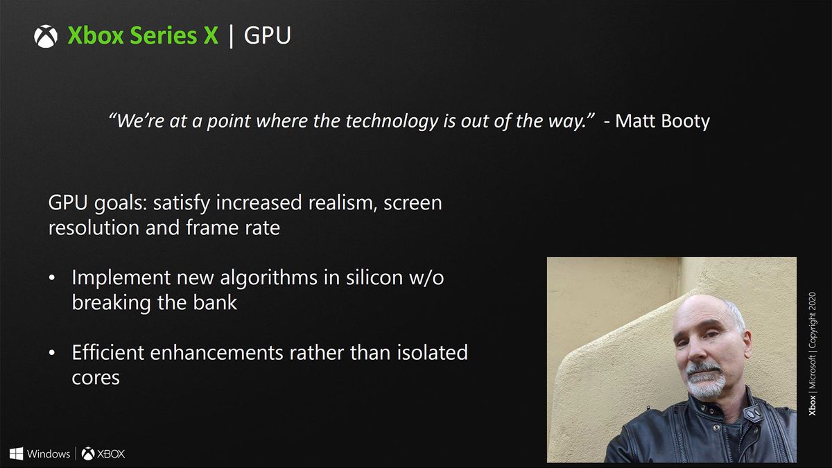 Microsoft Xbox Series X system architecture slides from Hot Chips 2020