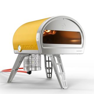 Gozney roccbox yellow pizza oven