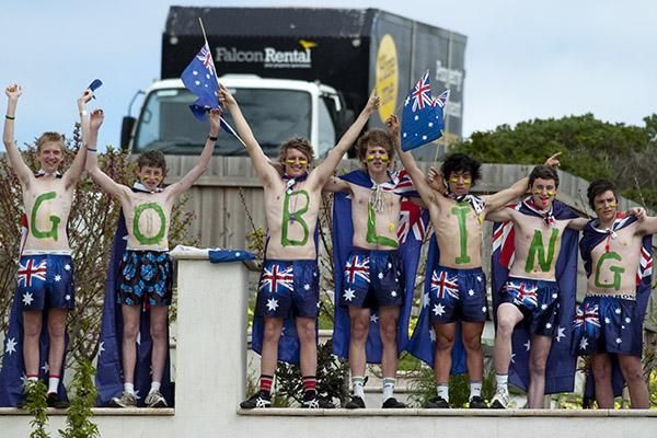 They&rsquo;re a classy lot those Aussie sports fans.