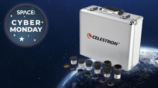 Celestron eyepiece and filter accessory kit with cyber monday deal badge