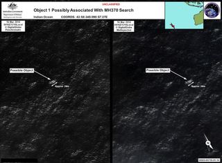 Possible Malaysia Airlines Debris - Satellite Photo