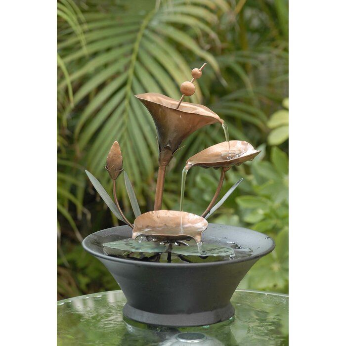 outdoor water feature