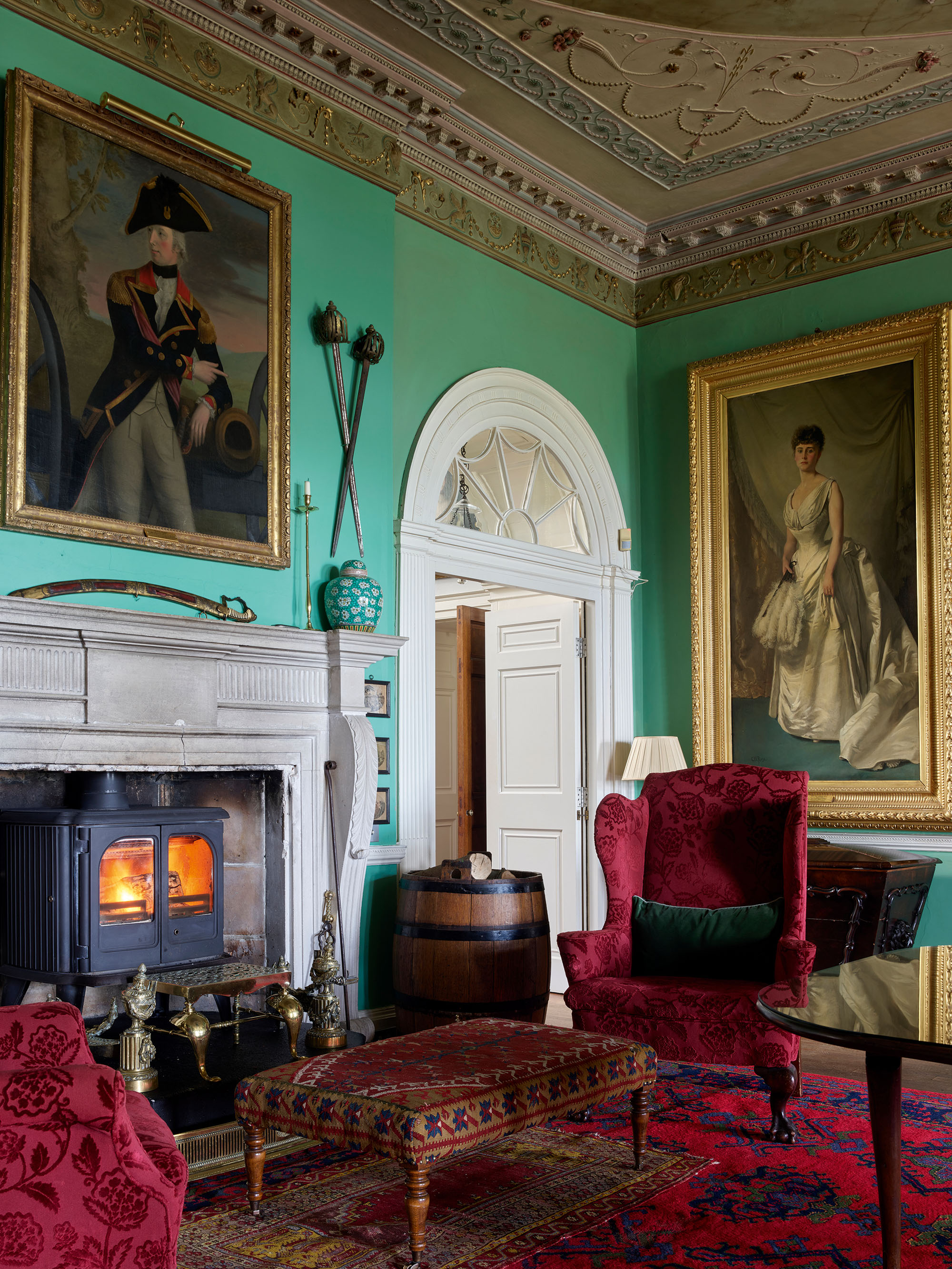 Glin Castle in south-west Ireland
