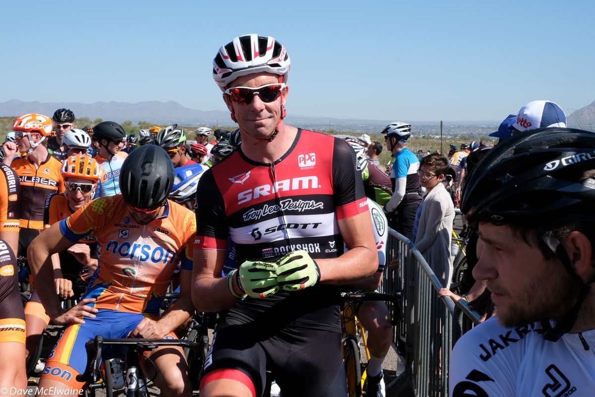 Mountain biker Todd Wells (SRAM-Troy Lee) went on to a top twenty finish for the weekend