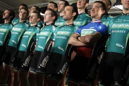 The 2011 Europcar team
