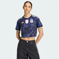 Adidas Argentina 26 Away Cropped Jersey Adidas Argentina 26 Away Cropped Jersey