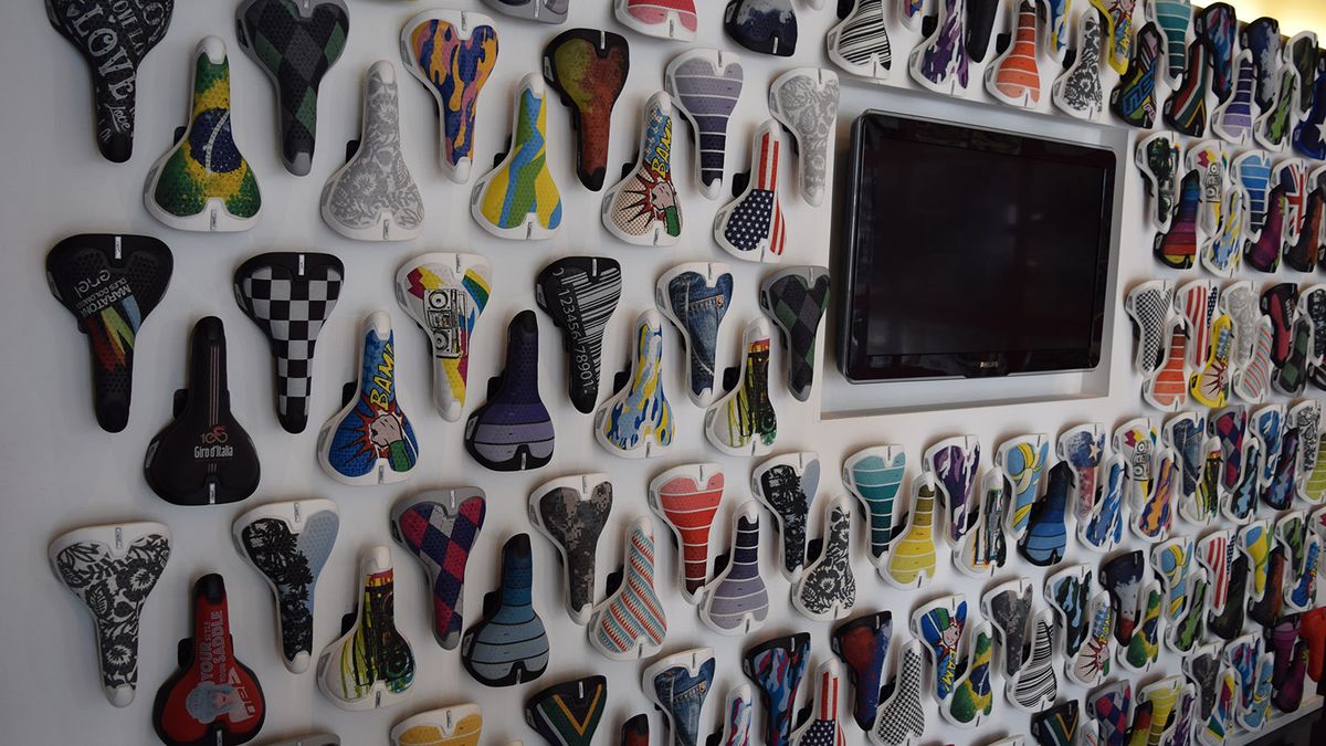 Selle Italia's Net saddles are completely customisable for consumers