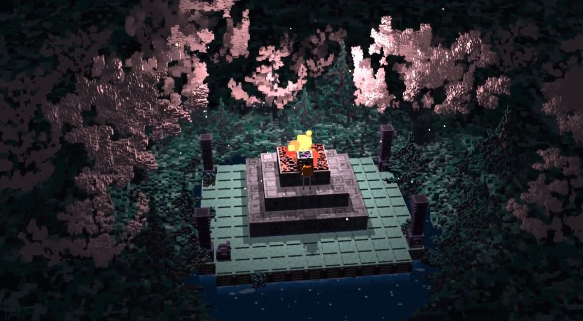 Climb ruins and burn your possessions in Bonfire Peaks