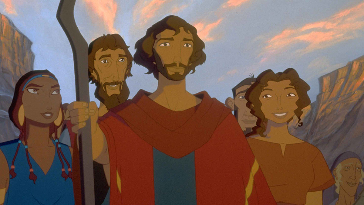 Moses as seen in The Princes of Egypt