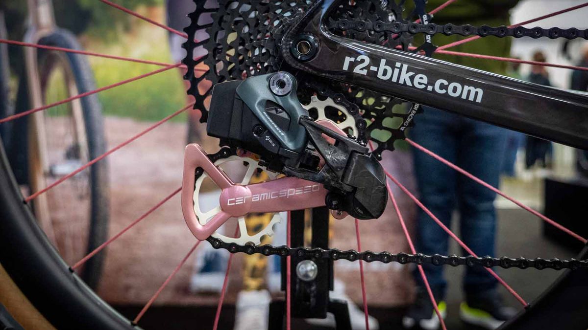Details of the Scott bike, designed by Dangerholm