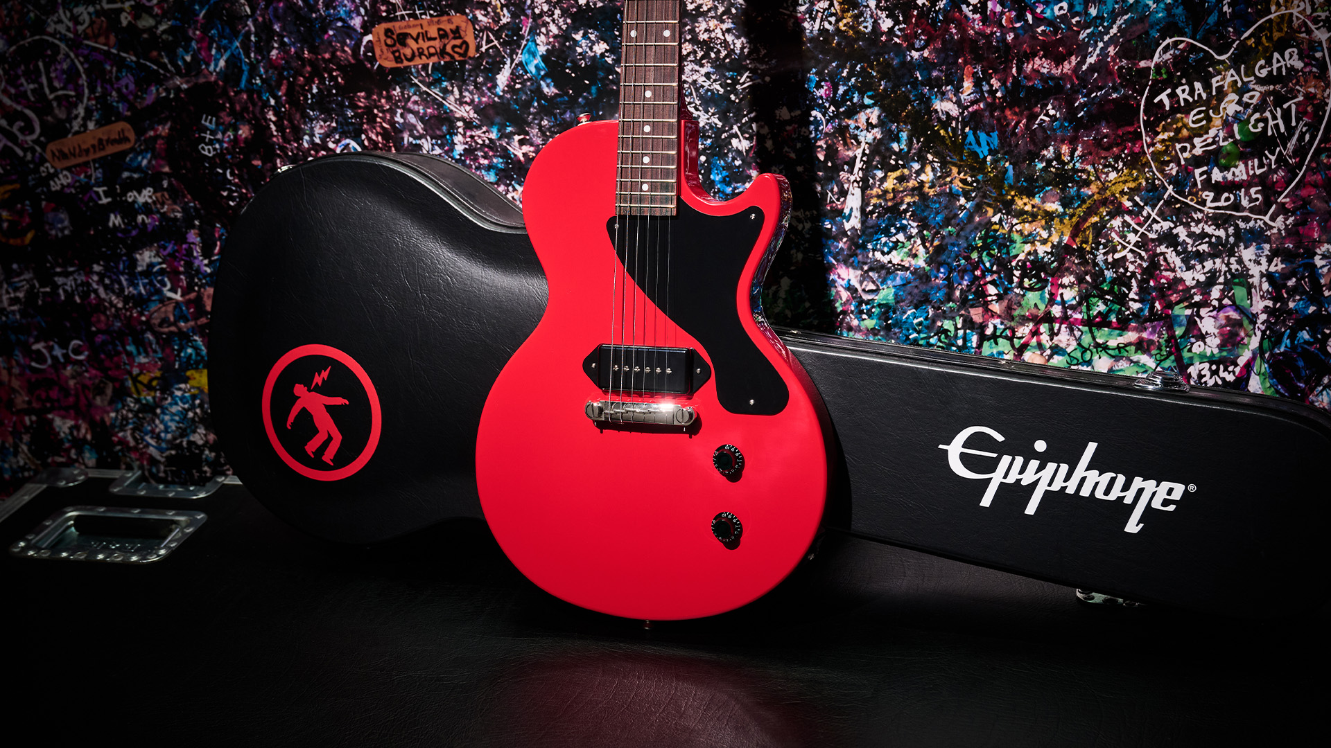 Epiphone Billie Joe Armstrong Les Paul Junior Radical Red Limited Edition
