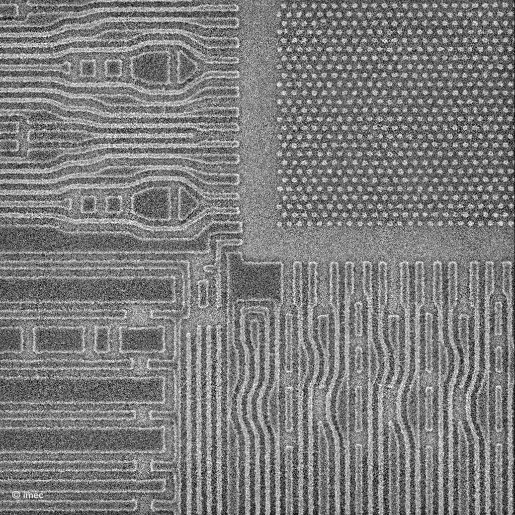 Imec demonstrates an integration of the storage node landing pad with the bit line periphery for DRAM