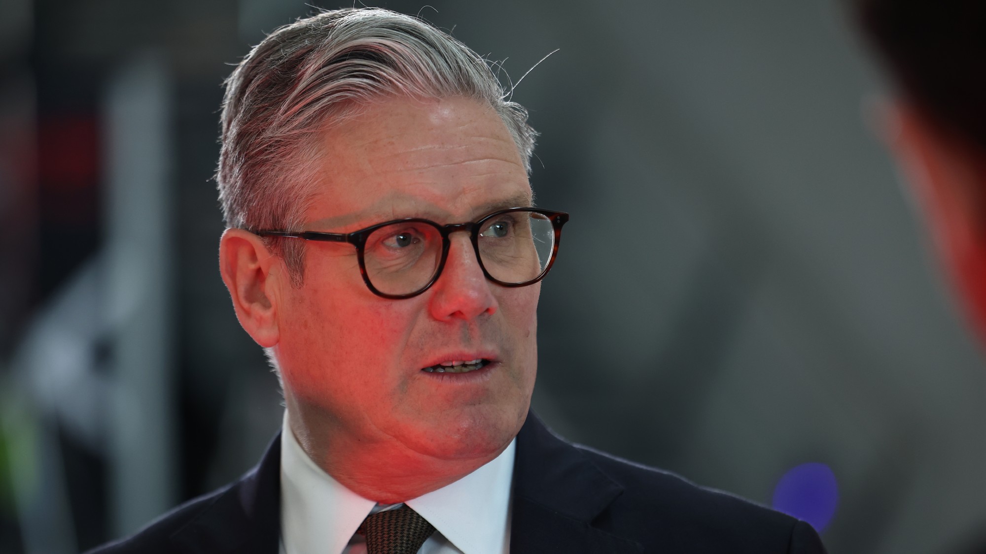 Close up of Keir Starmer