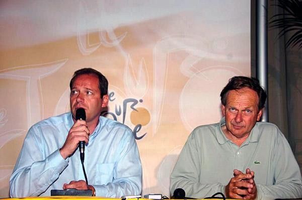 Tour director Christian Prudhomme speaks
