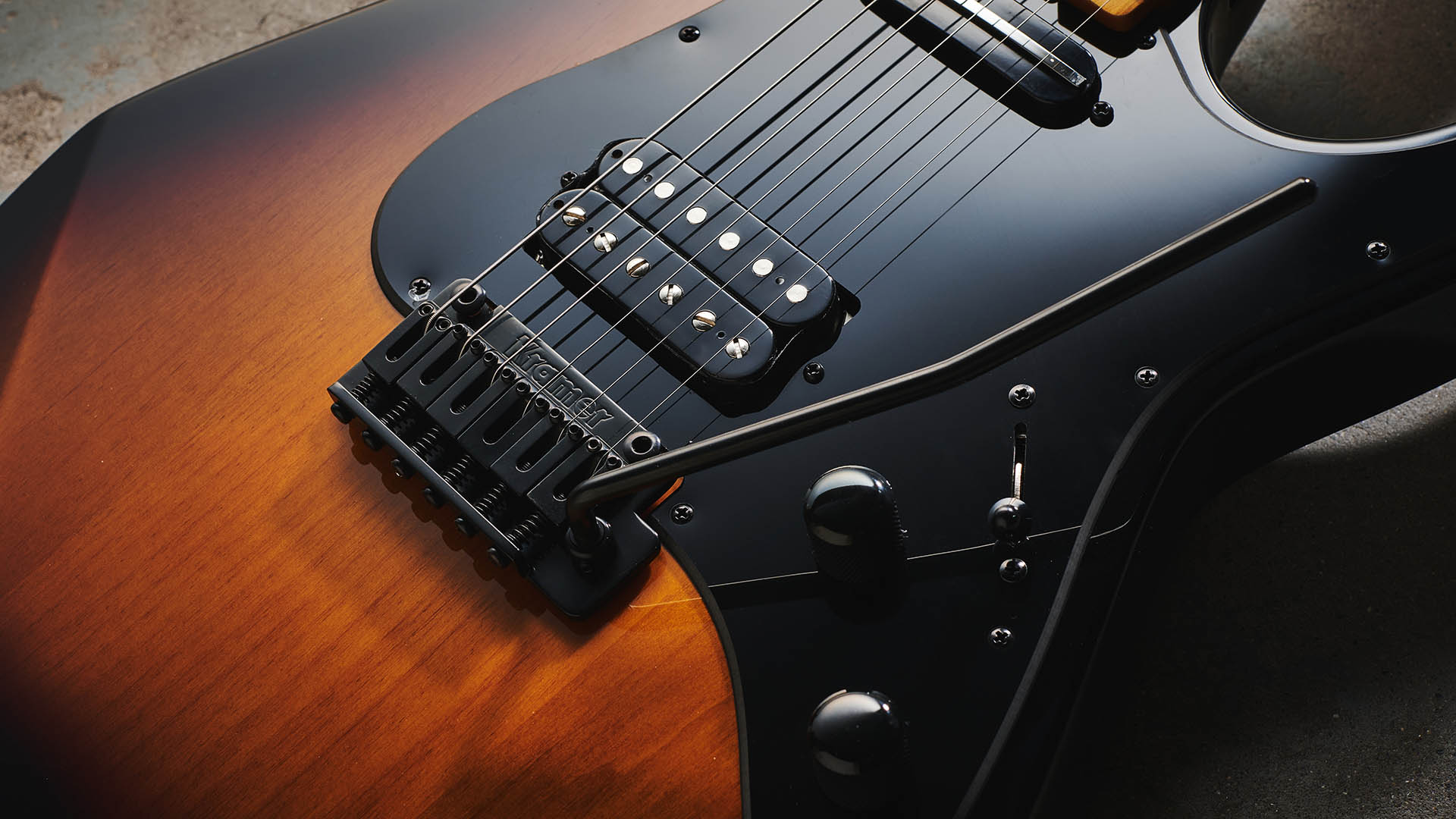 Kramer Volante HSGT Triburst: the all-new high-performance S-style from the GIbson-owned shred brand is a grown-up looking S-style.
