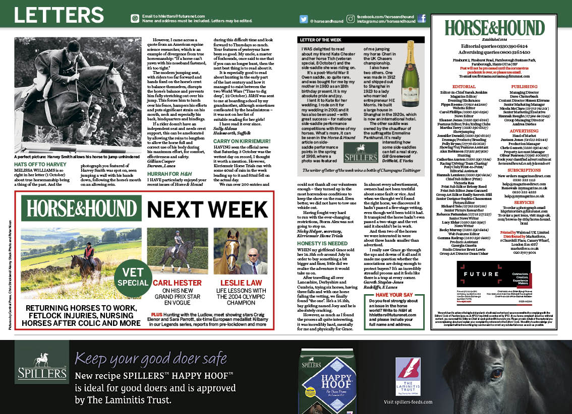 Letters and NWB 05 November