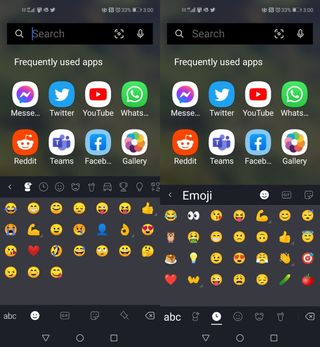 Swiftkey New Emoji Panel