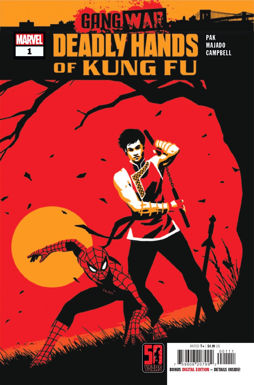 Art from Deadly Hands of Kung Fu #1