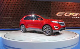 Red Ford Edge